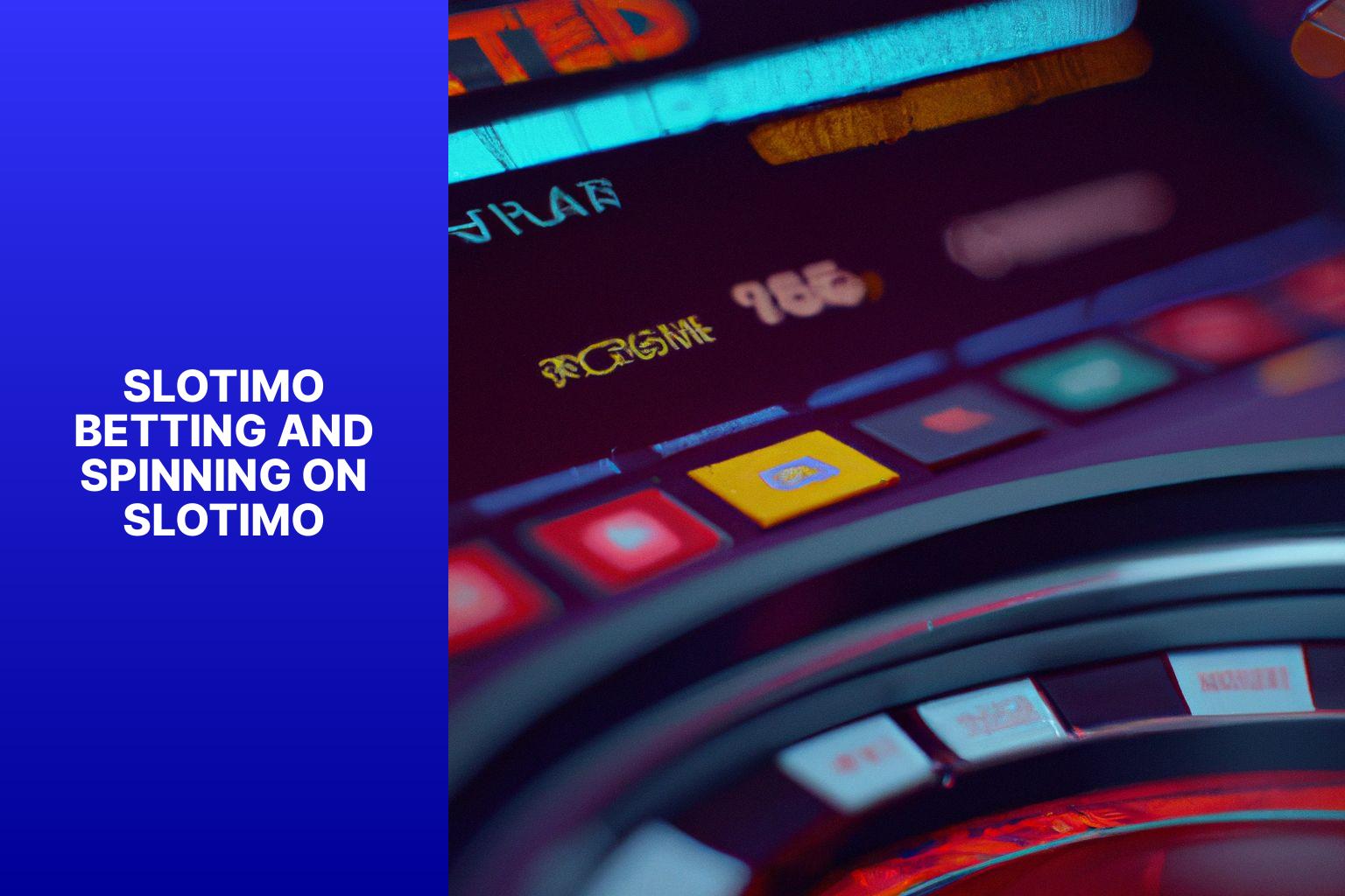 Slotimo Betting and Spinning on Slotimo