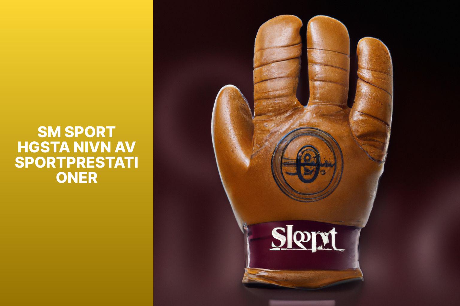 SM Sport Hgsta Nivn av Sportprestationer