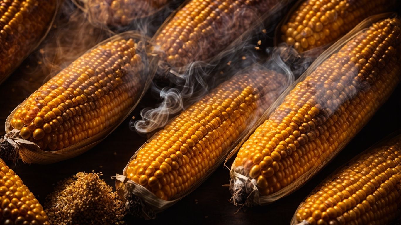 smoking Corn on the cob