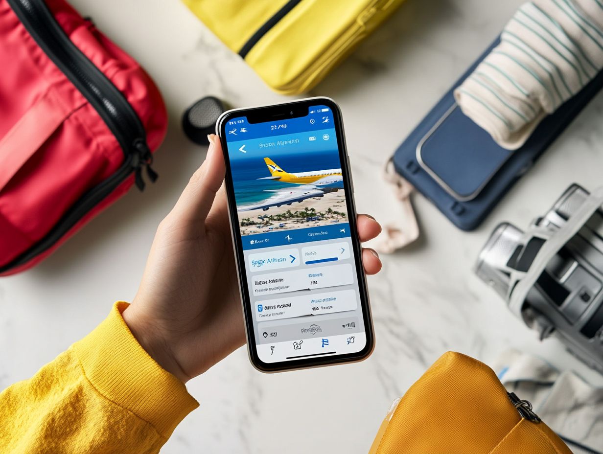 Overview of Spirit Airlines App