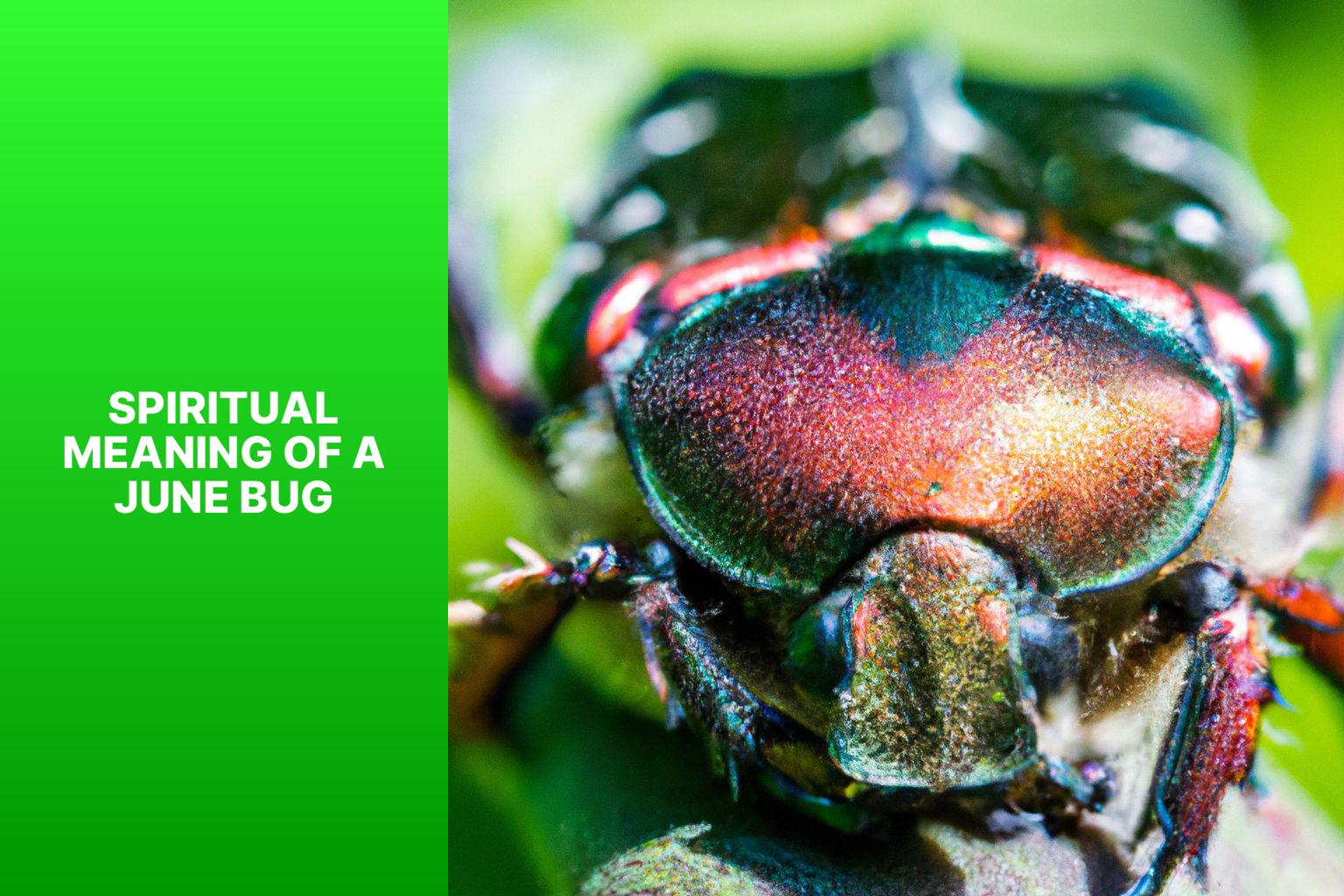 Exploring the Spiritual Meaning of a June Bug Insights and Symbolism