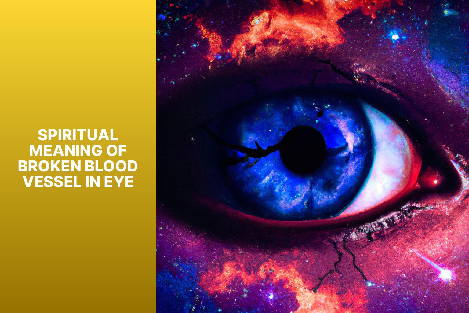 Understanding the Spiritual Significance of a Broken Blood Vessel in ...