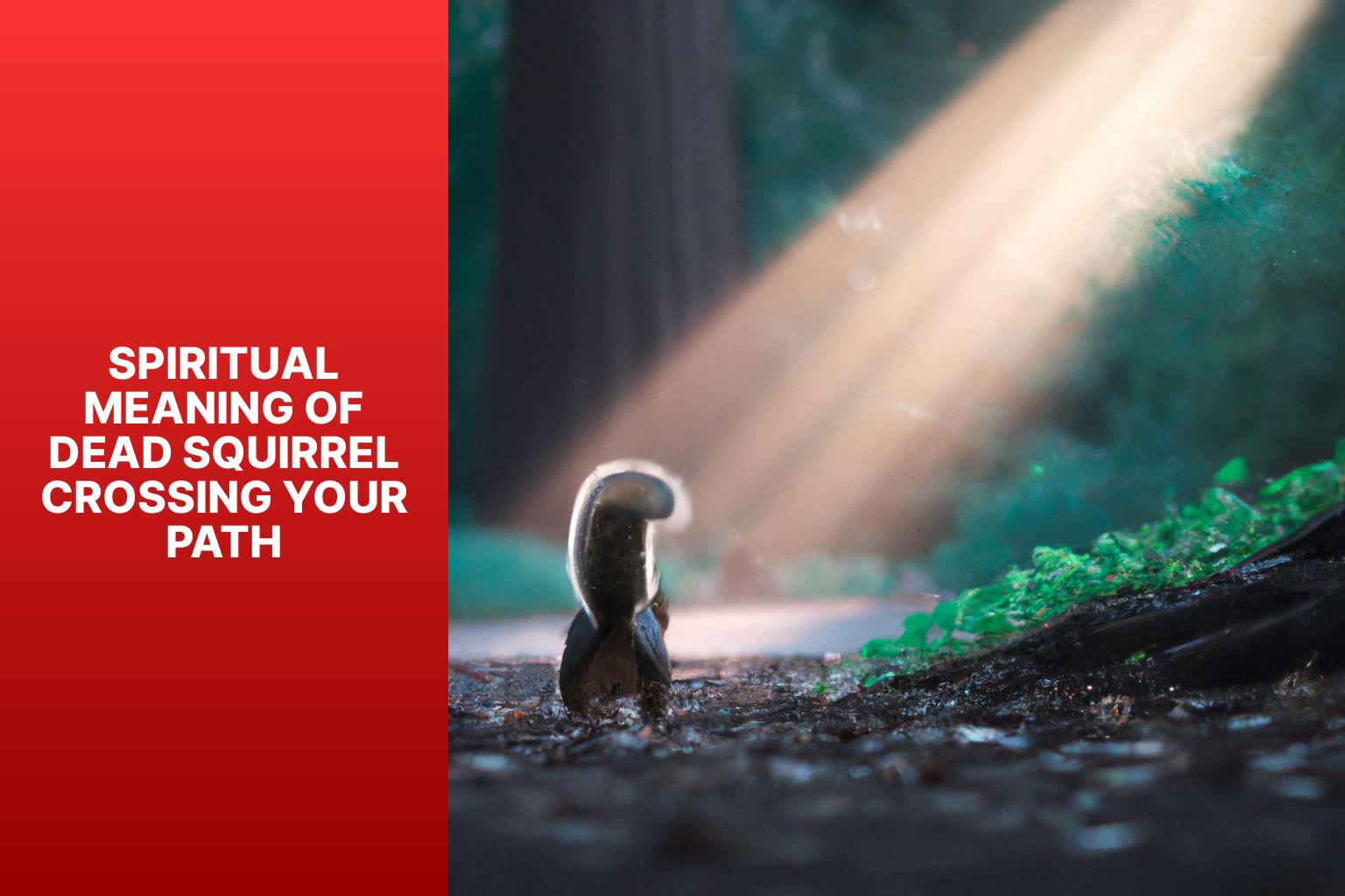 Understanding the Spiritual Meaning of a Dead Squirrel Crossing Your Path Spirituality Shepherd