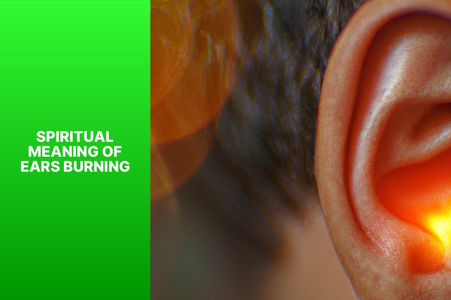 Understanding the Spiritual Meaning of Ears Burning: Unveiling the ...