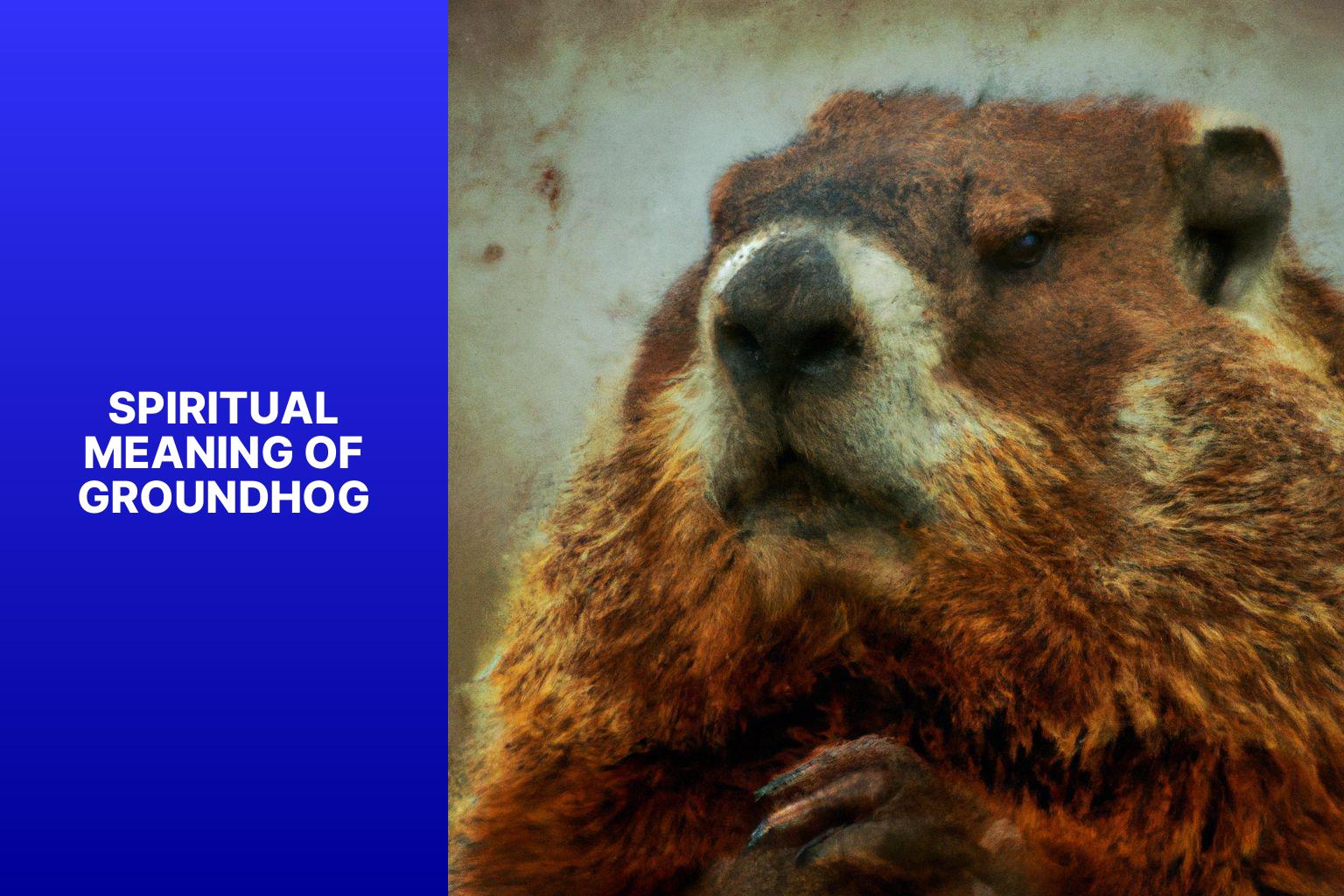 Unveiling the Spiritual Meaning of Groundhog: Insights into its