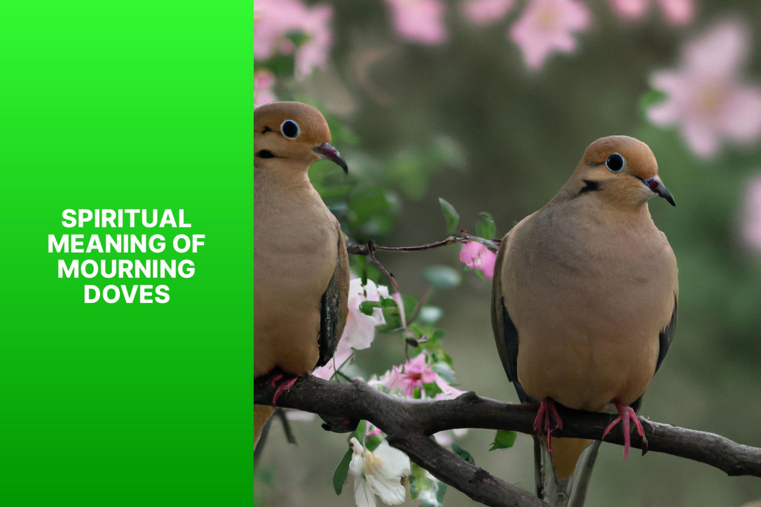 Unveiling The Spiritual Meaning Of Mourning Doves A Deep Dive Into 