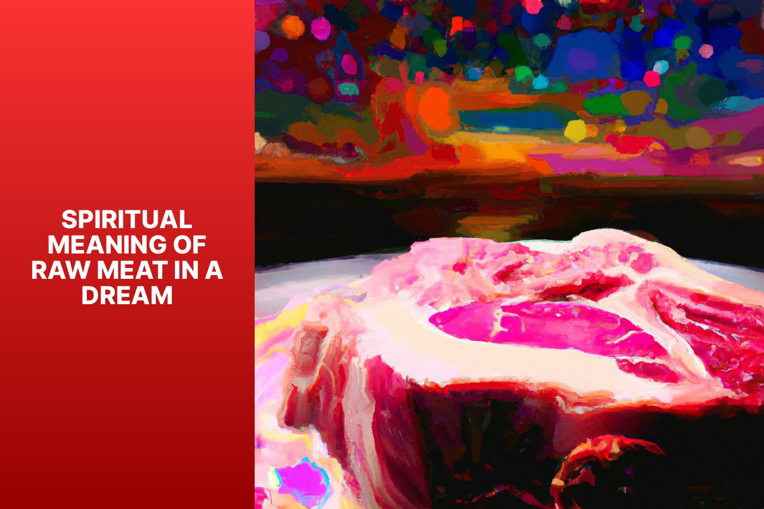 Spiritual Meaning Of Raw Meat In A Dream