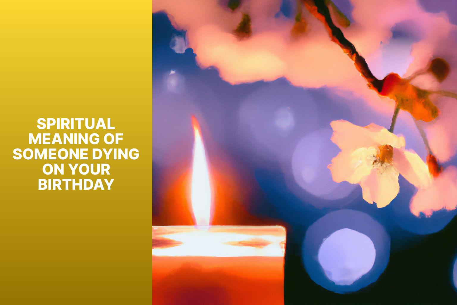 Understanding The Spiritual Meaning When Someone Dies On Your Birthday 