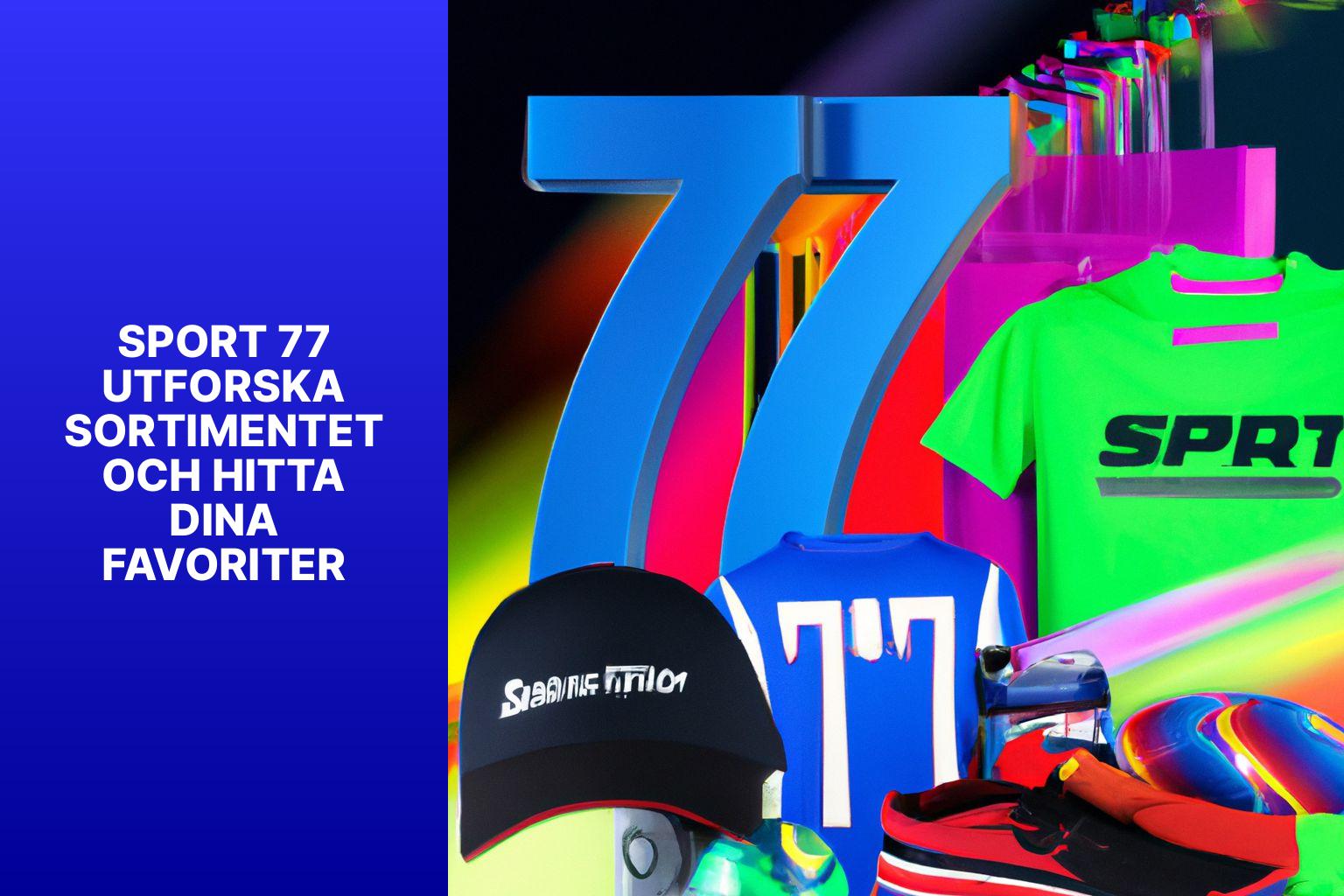 Sport 77 Utforska Sortimentet och Hitta Dina Favoriter