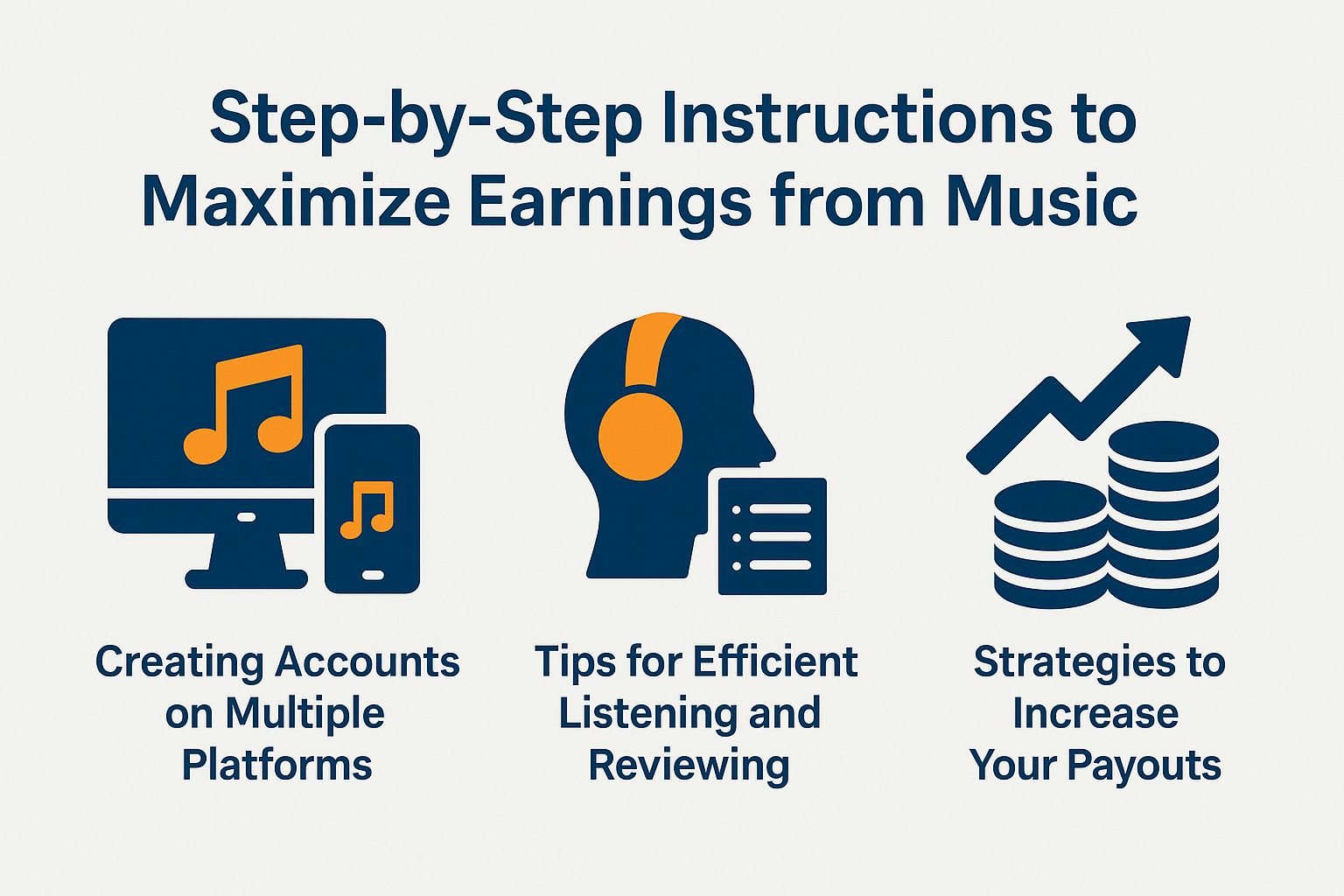 Step-by-Step Instructions to Maximize Earnings from Music