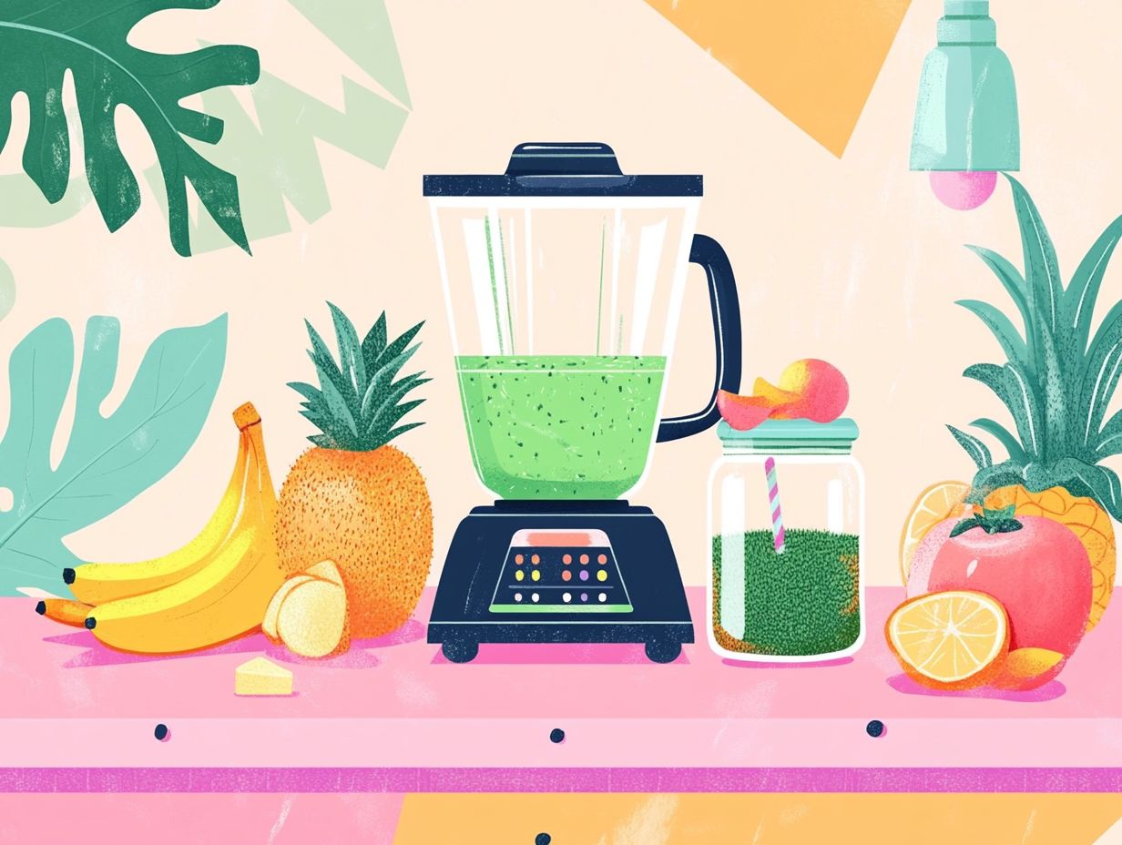 Berry Blast Sea Moss Smoothie