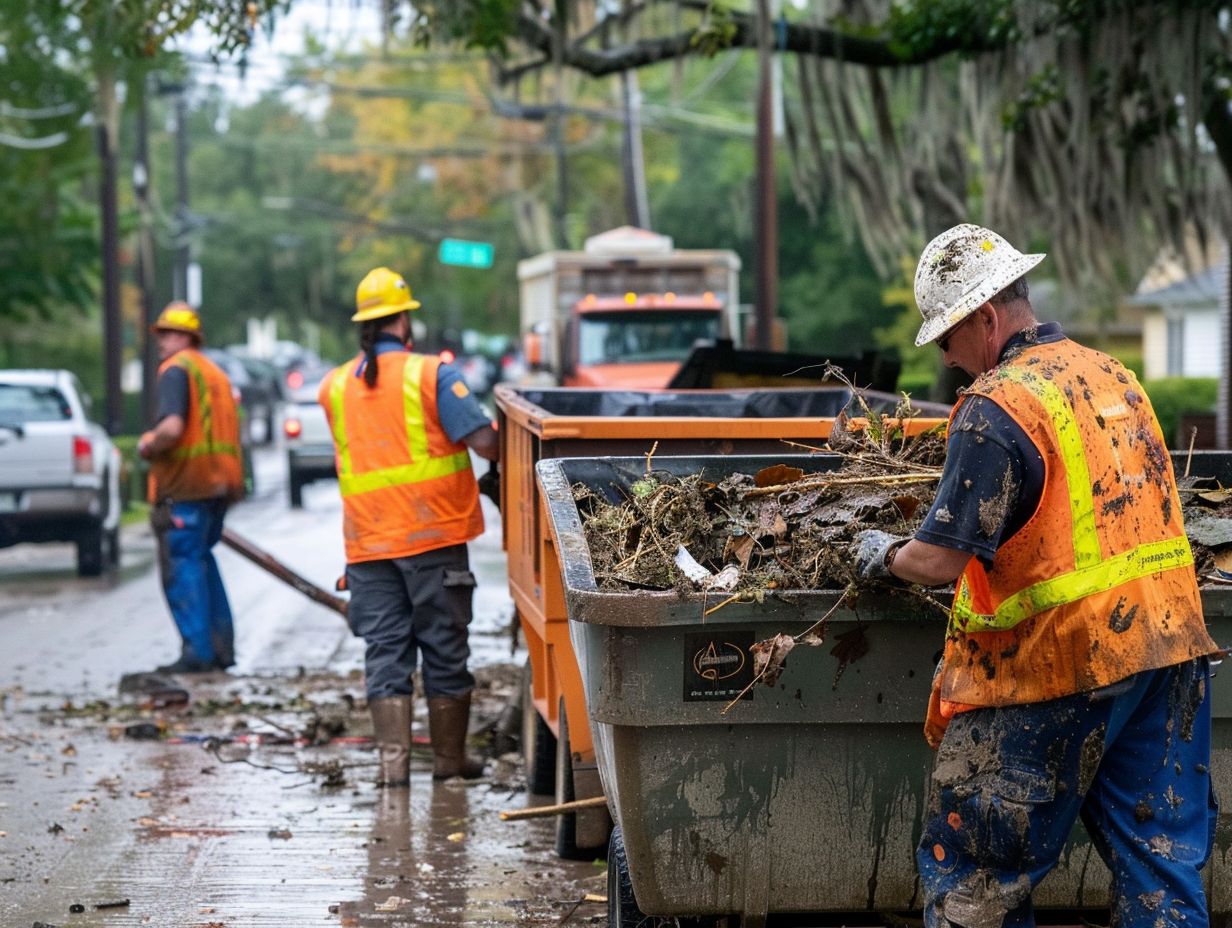 1. What is storm debris cleanup and why is it important in the Columbia area?