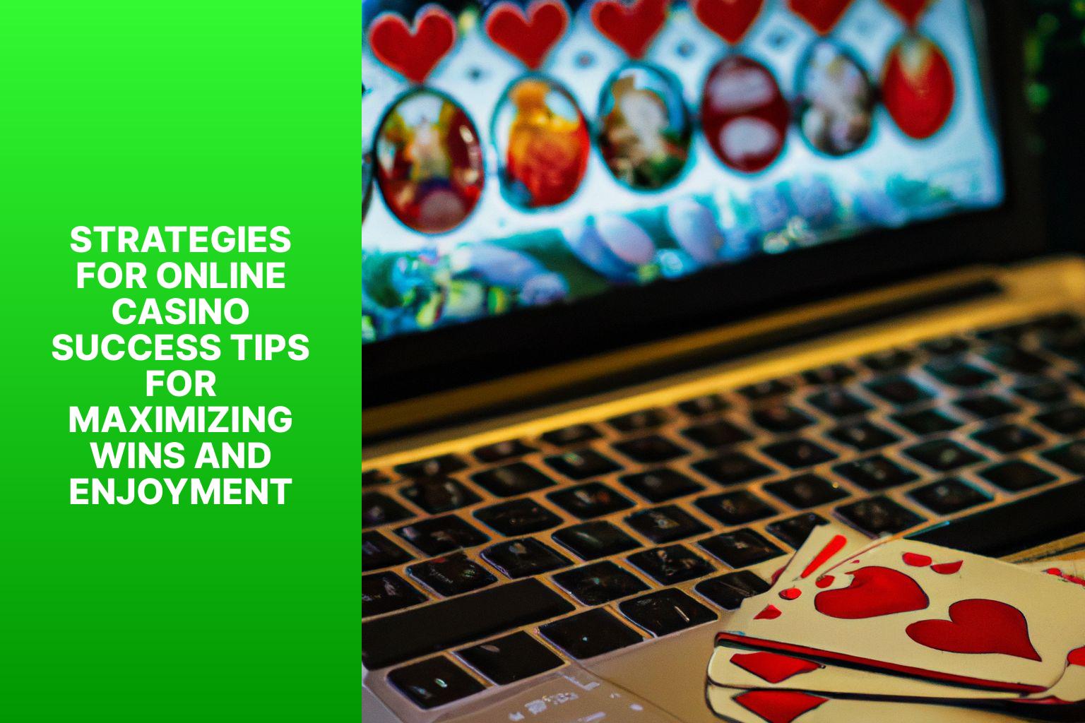 Strategies for Online Casino Success Tips for Maximizing Wins and Enjoyment
