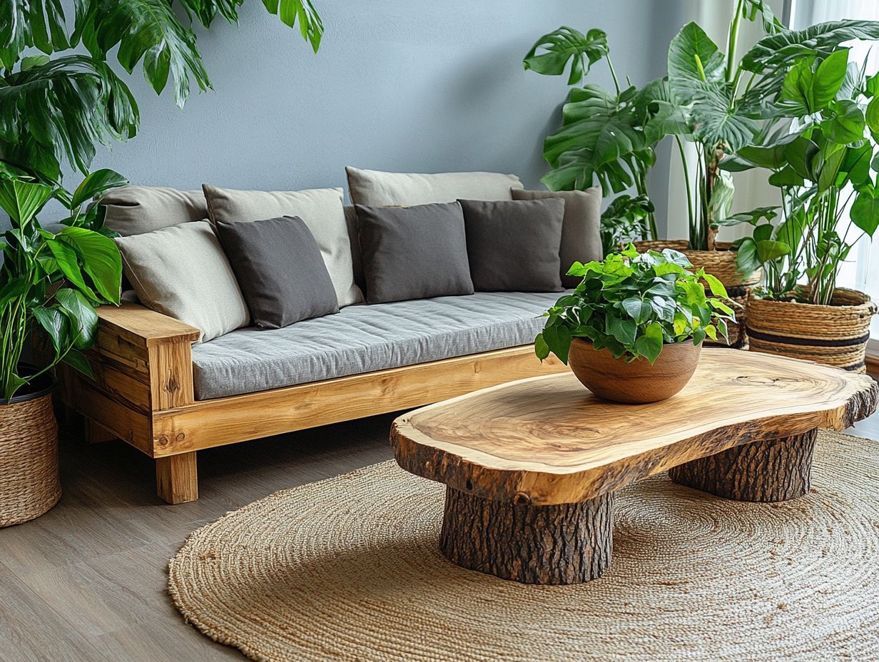 4. Reclaimed Wood Furniture Options