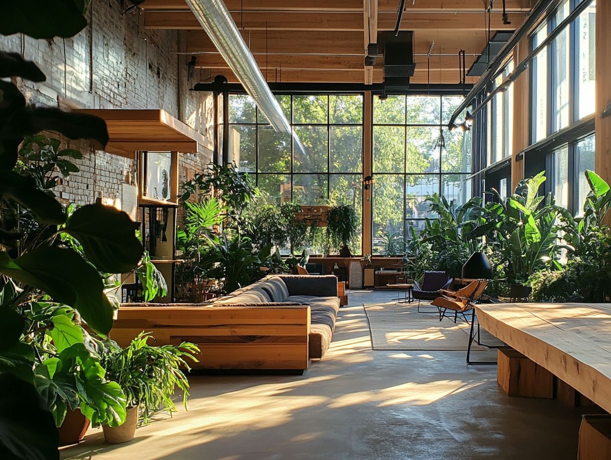 Why Are Sustainable Materials Important for Indoor Biophilic Features?