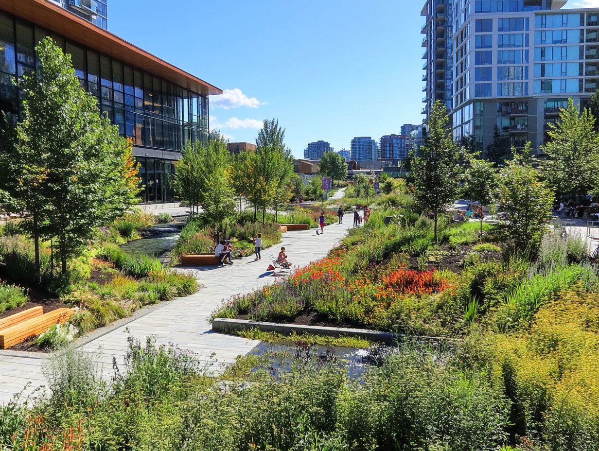 3. Rain Gardens