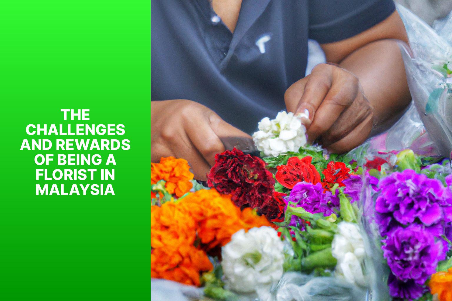 The Challenges and Rewards of Being a Florist in Malaysia