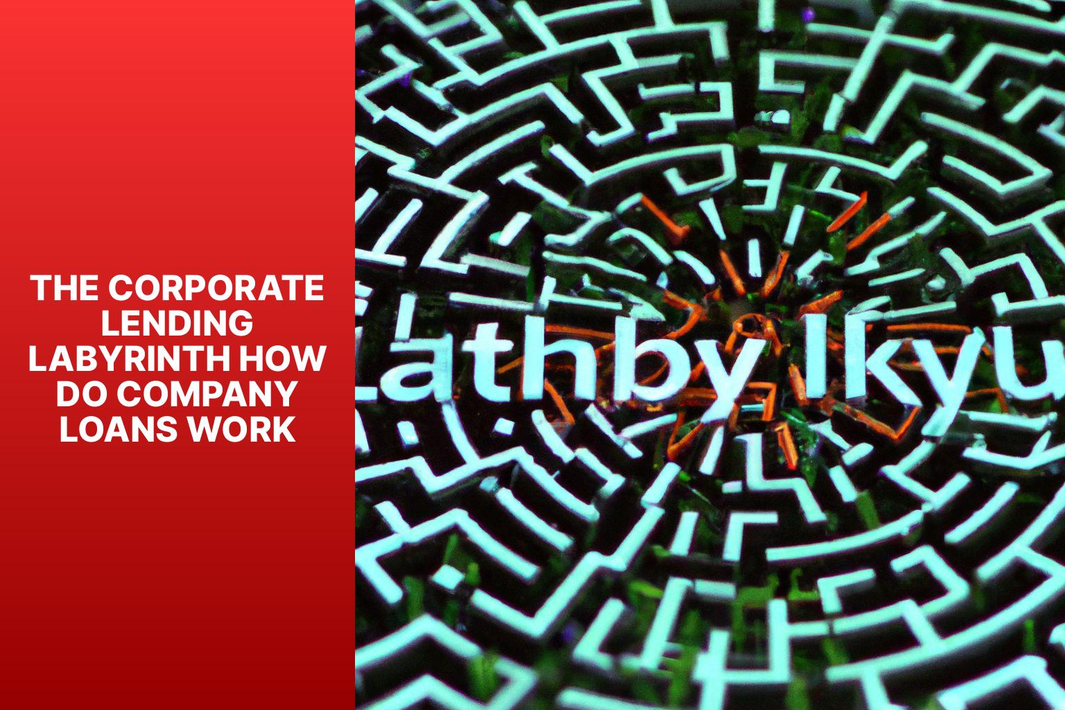 The Corporate Lending Labyrinth How Do Company Loans Work
