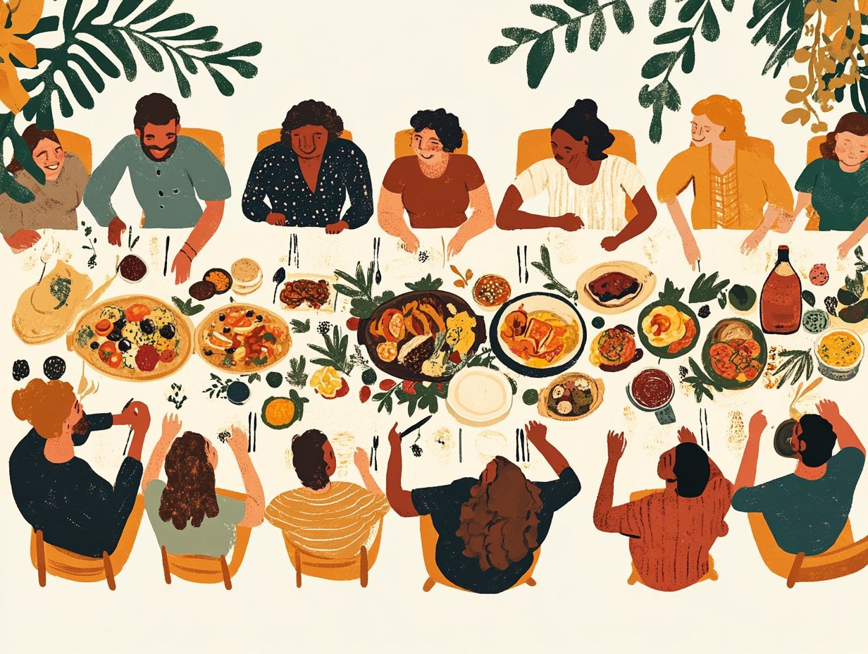 What is the cultural significance of communal meals?