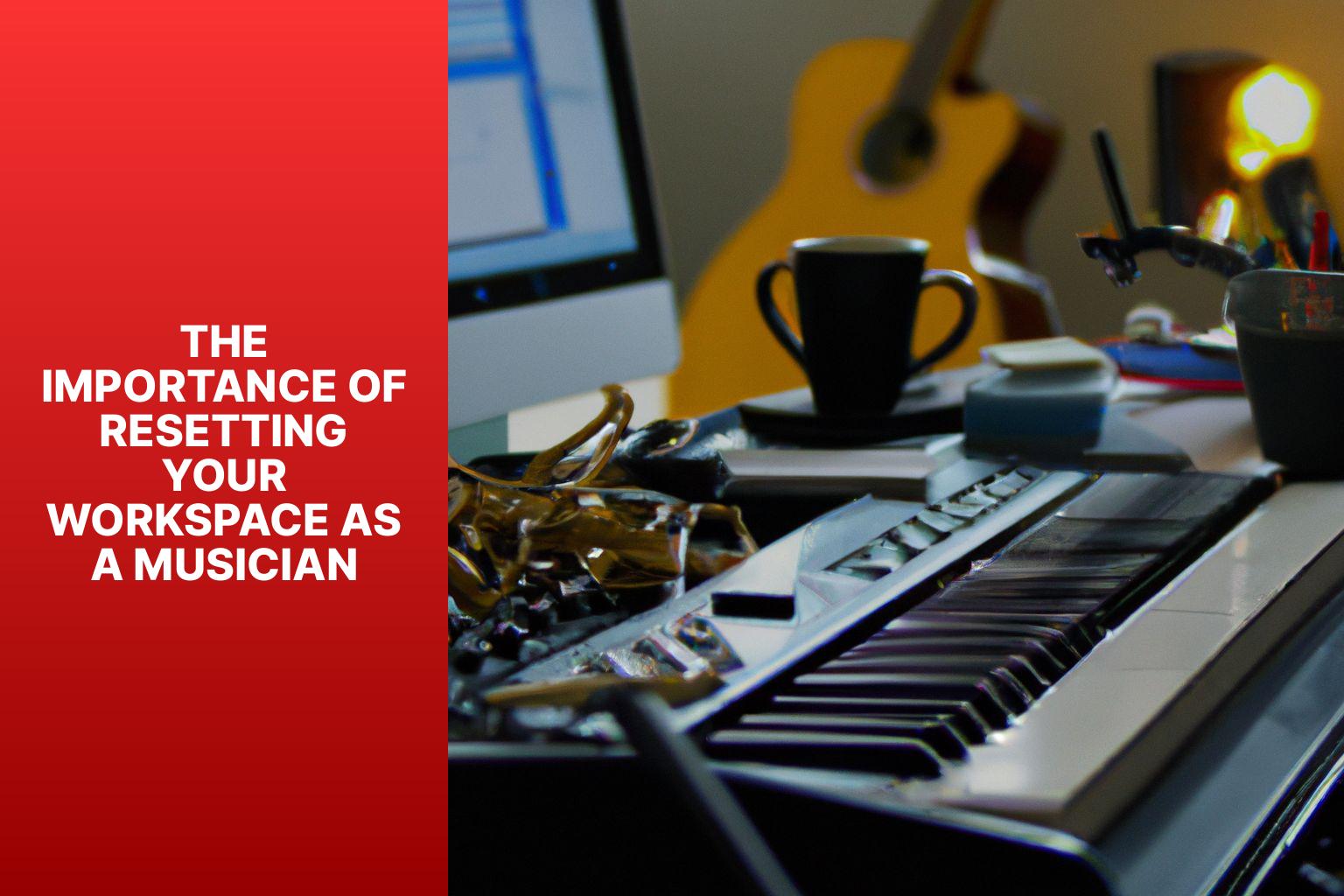 The Importance of Resetting your Workspace as a Musician