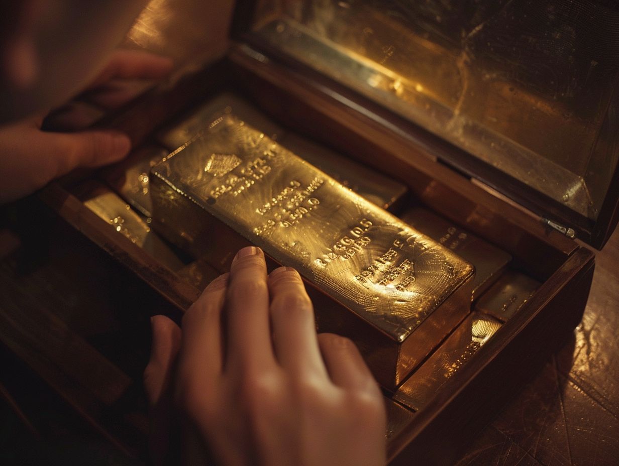 How does fear play a role in gold investing?