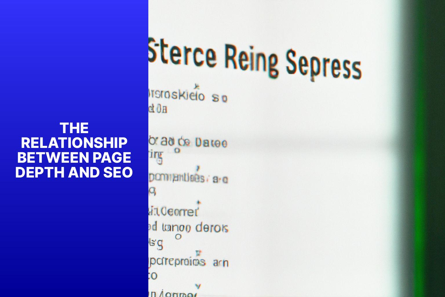 The Relationship Between Page Depth and SEO