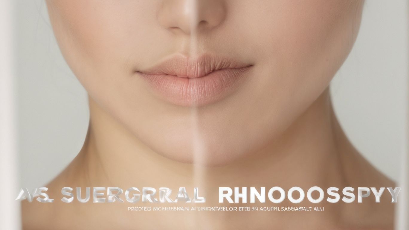 The Results of Surgical Rhinoplasty versus non surgical rhinoplasty