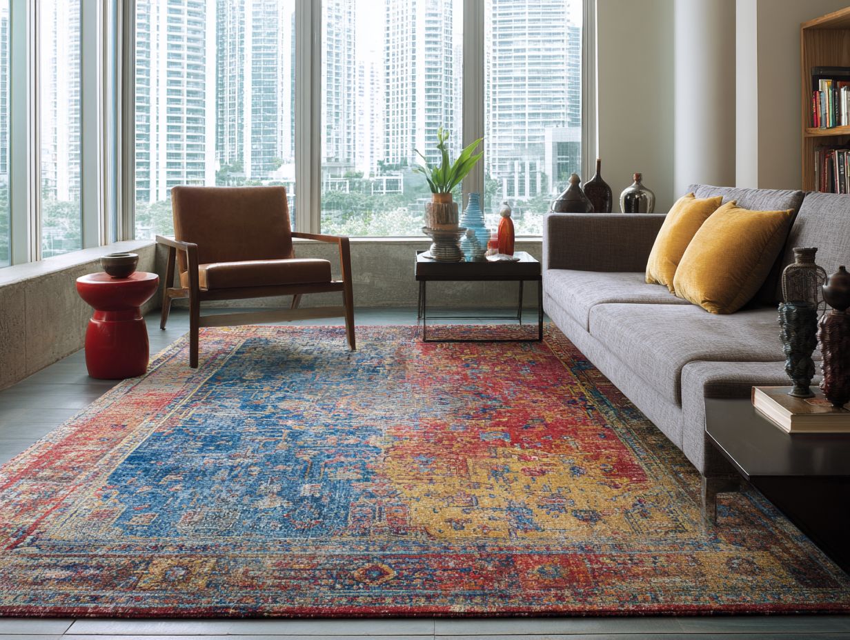 Quels produits et méthodes éviter lors du nettoyage d'un tapis oriental?