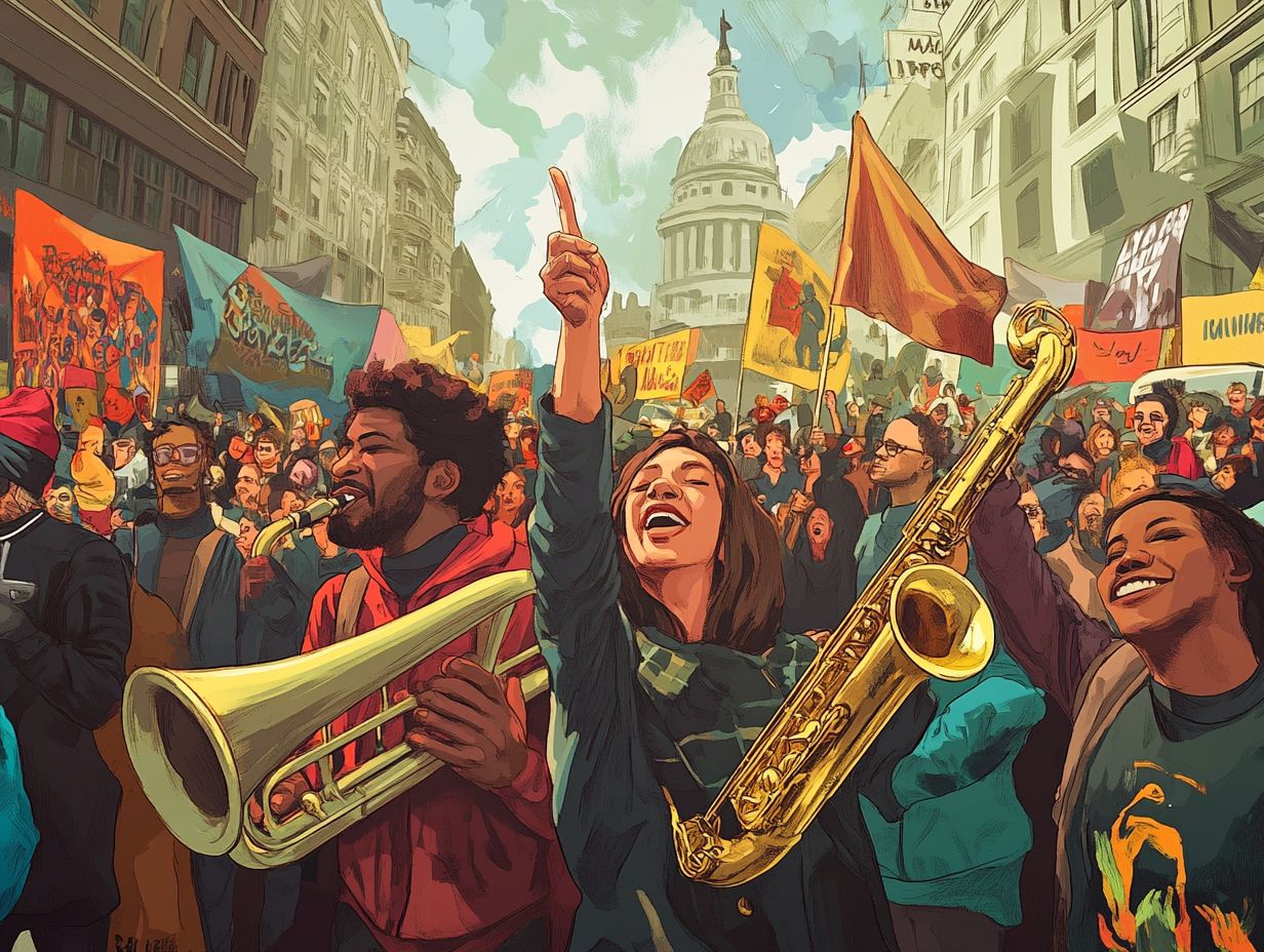 1. From Traditional Songs to Modern Protest Songs