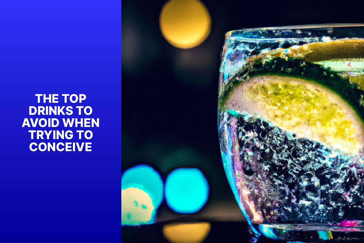 The Top Drinks To Avoid When Trying To Conceive