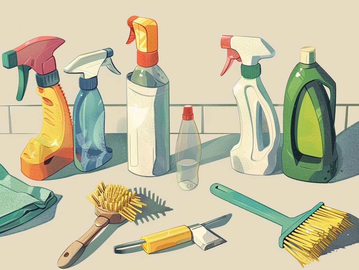 Tools and Products for a Thorough Clean