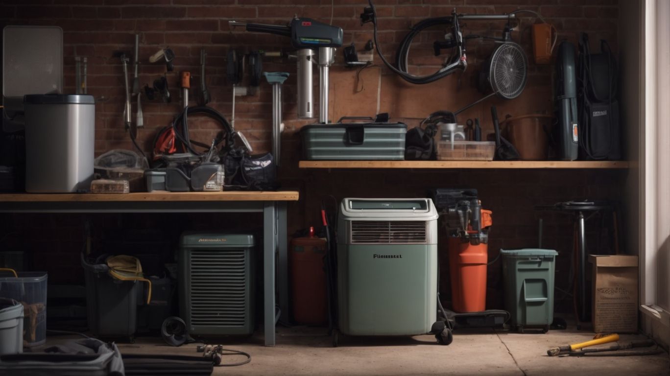 garage storage humidity temperature control setup
