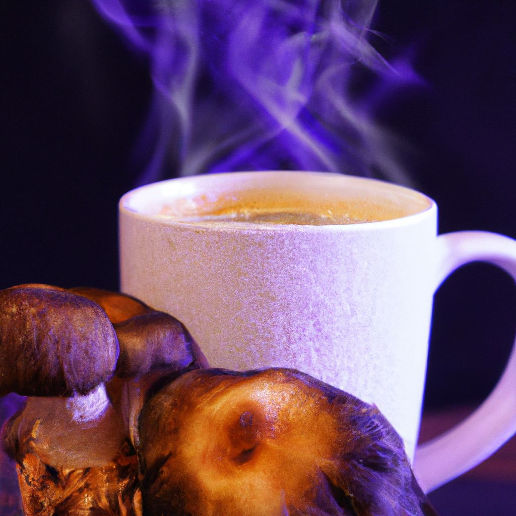 The unique combination of Arabica Coffee Lions Mane and Chaga in mushroom coffee