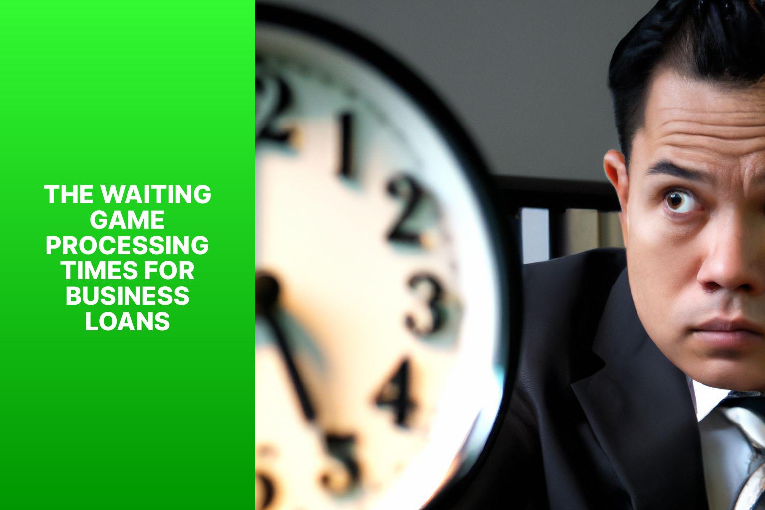 The Waiting Game Processing Times for Business Loans