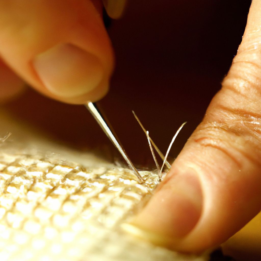 Threading a Leather Needle Essential Techniques for Leathercraft Leather Craft 