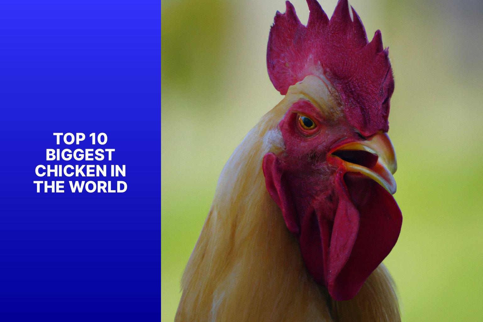 top 10 biggest chicken in the world
