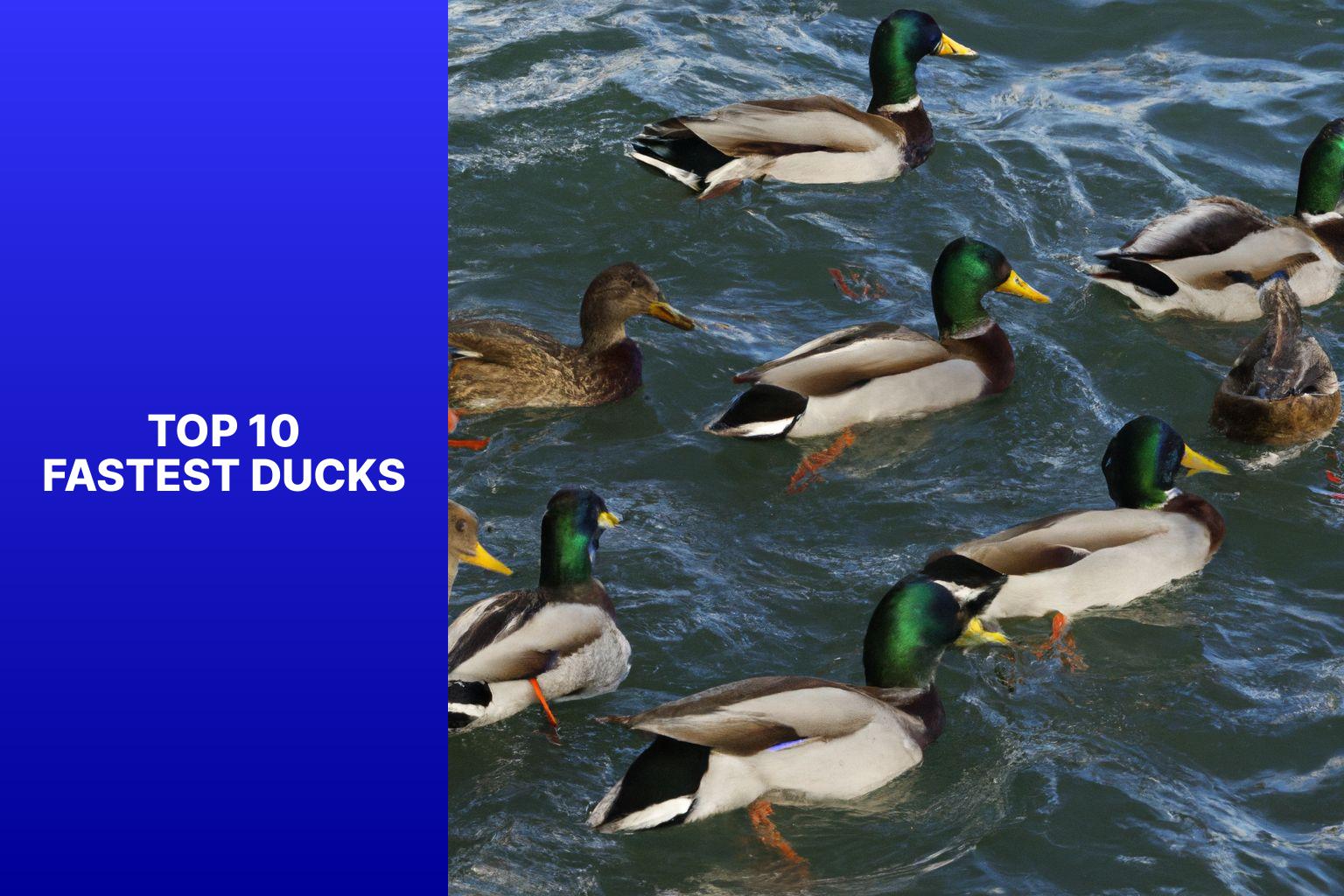 Discover the Top 10 Fastest Ducks Speed and Agility Revealed