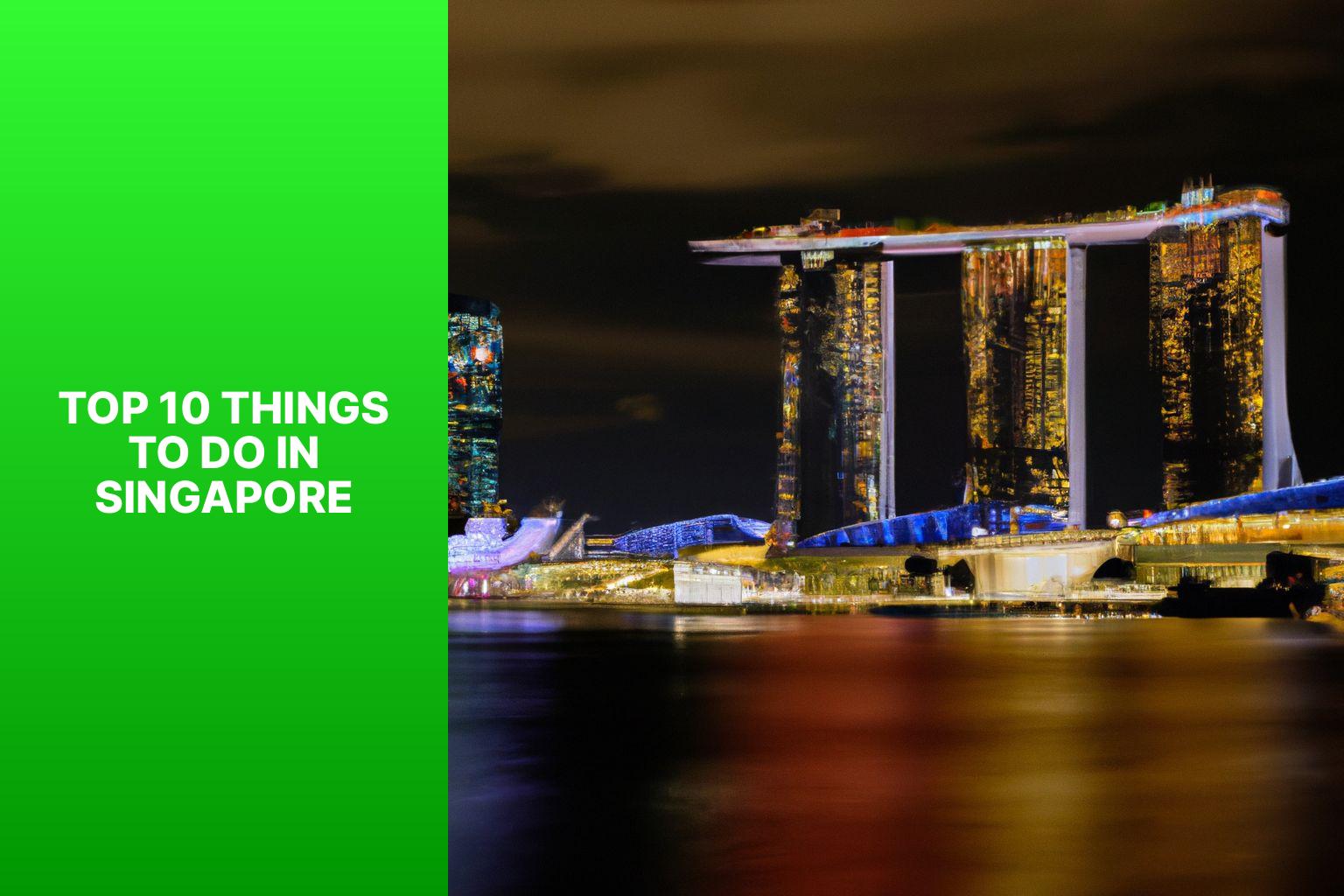 Top 10 things to do in Singapore