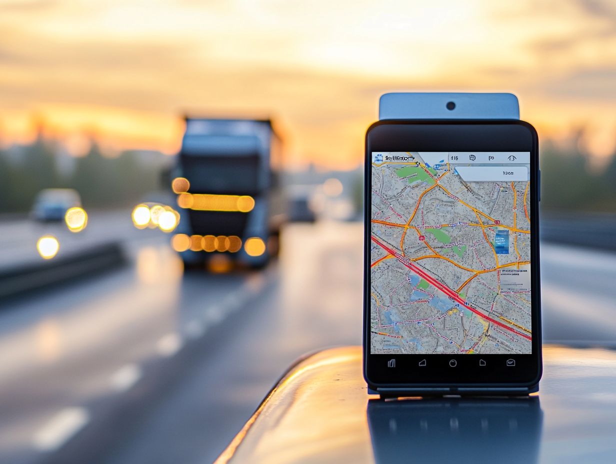 Overview of the Truck GPS Routes App