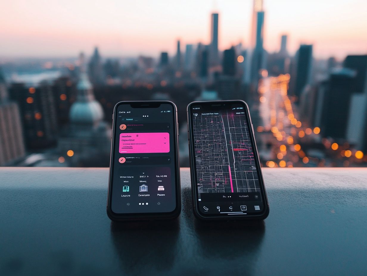 Pricing Comparison of Uber and Lyft