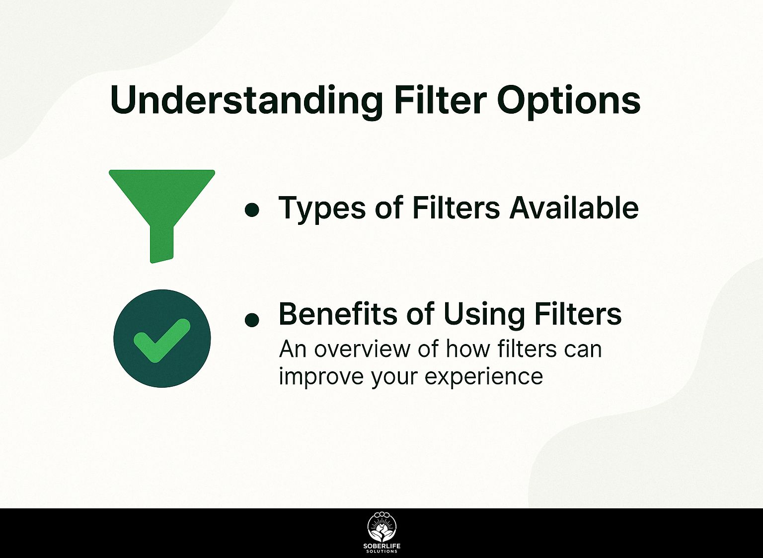 Understanding Filter Options