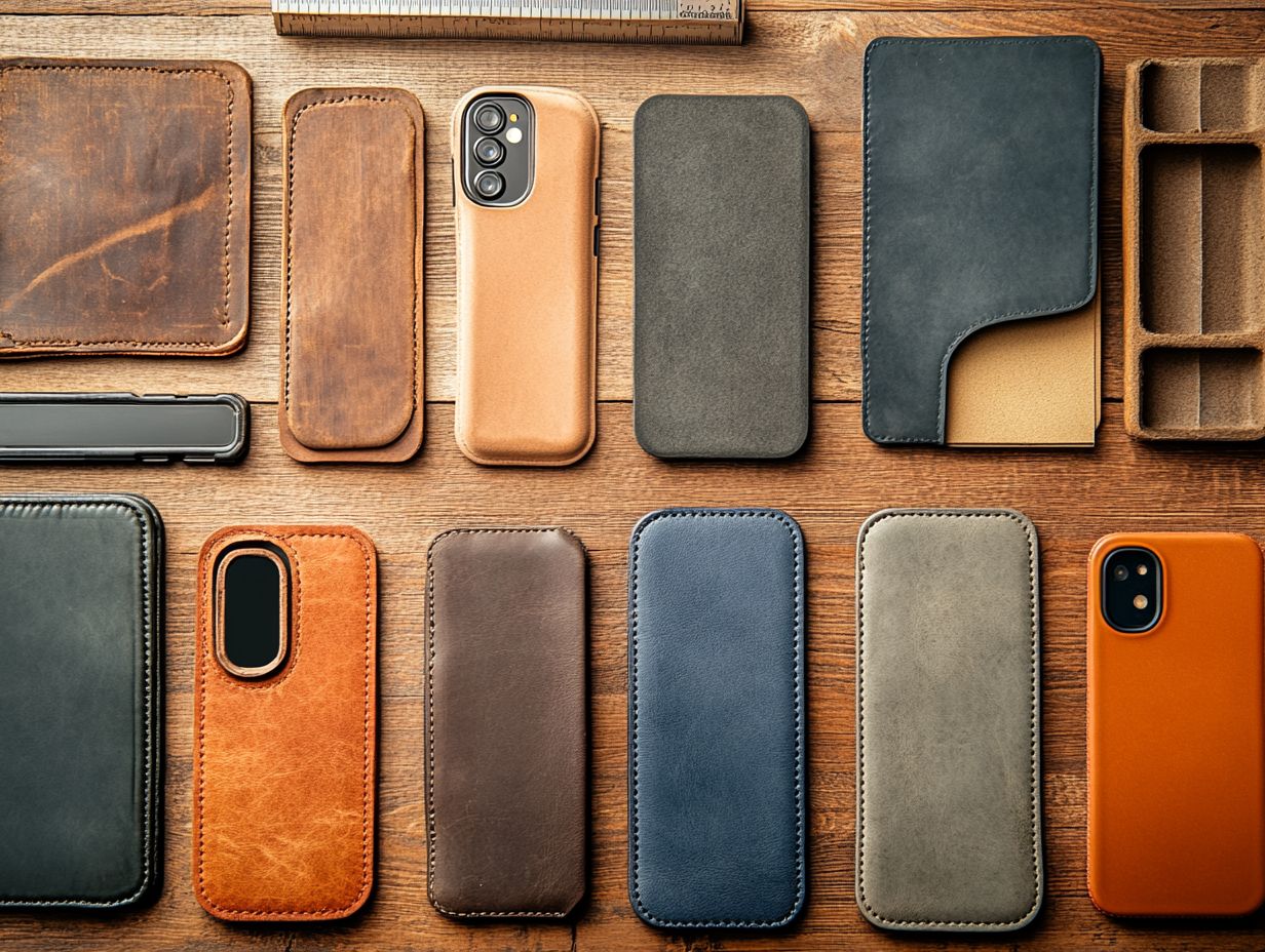 What materials are used to make Quixie phone cases?