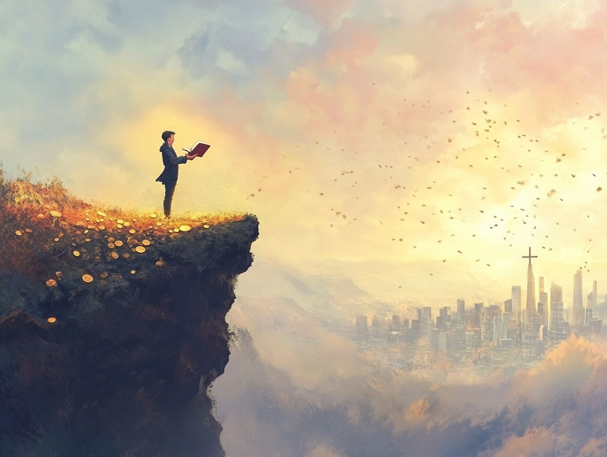 How does having a positive money mindset affect our faith?