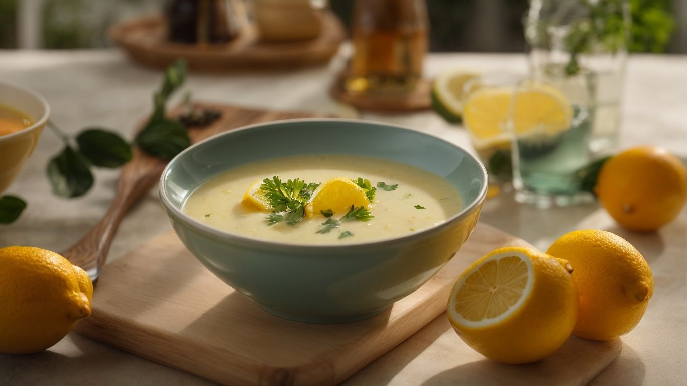 Unveiling Avgolemono The Citrusy Soul of Greek Soup Culture