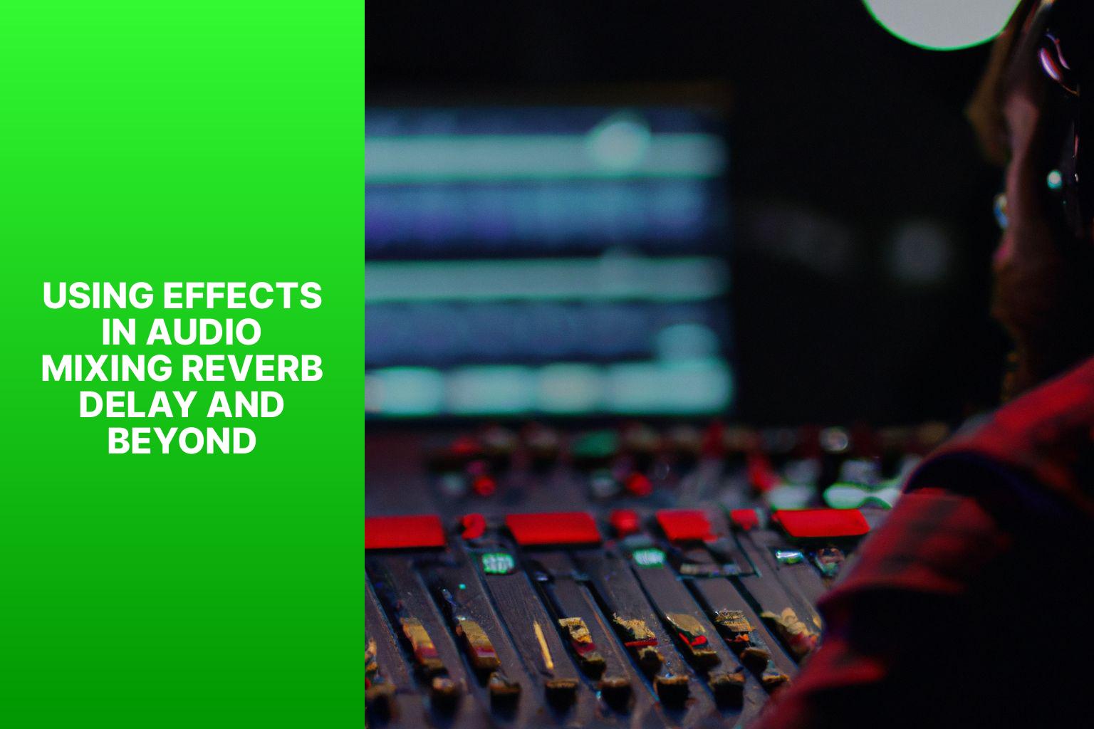 Using Effects in Audio Mixing Reverb Delay and Beyond