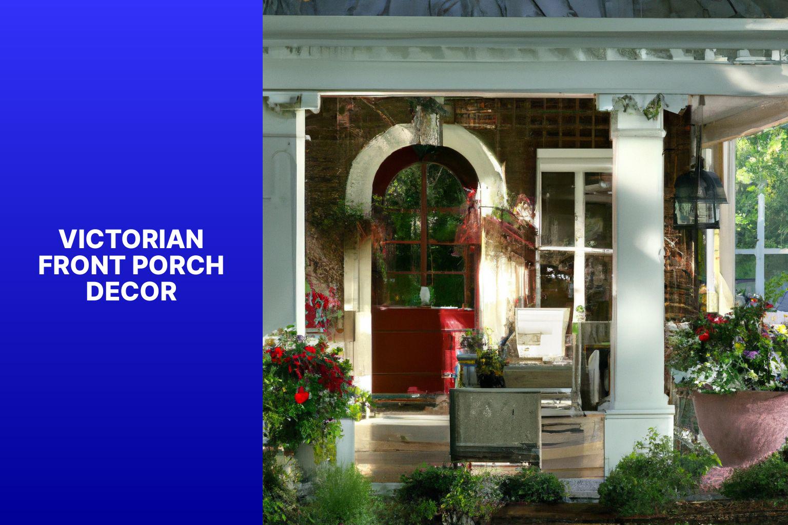 victorian front porch decor