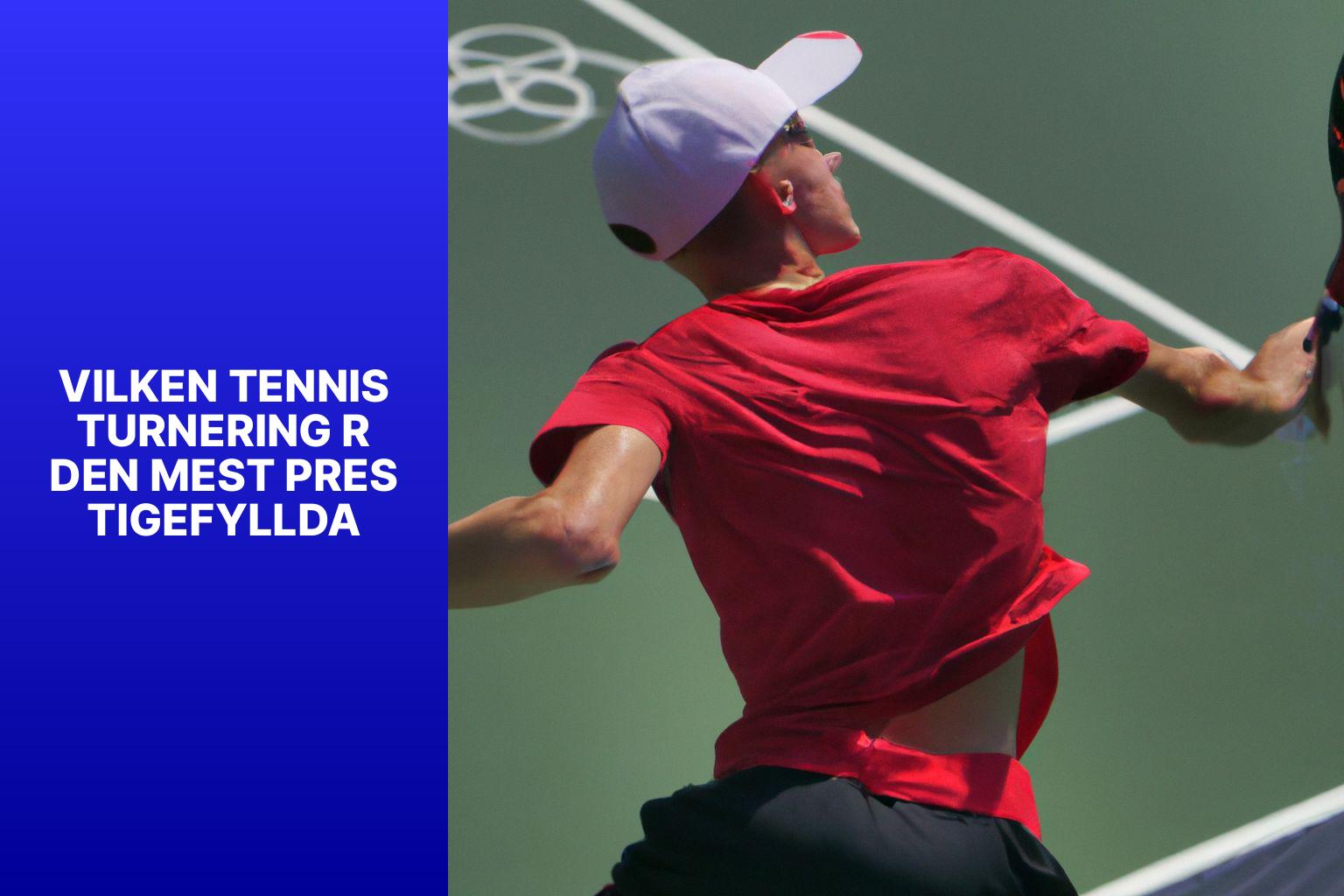 Vilken tennisturnering r den mest prestigefyllda