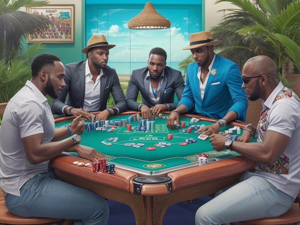 Wat is de beste strategie voor Caribbean Stud Poker