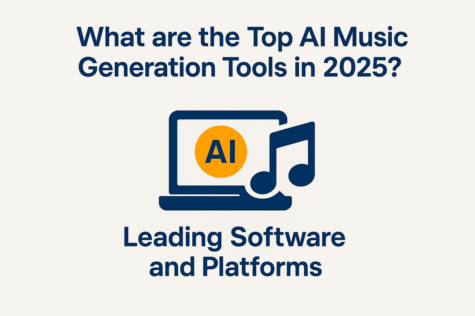 What are the Top AI Music Generation Tools in 2025?