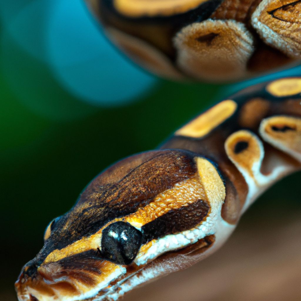What Ball python morphs have green eyes